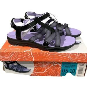 Jsport by Jambu Women's Strap Sandal Pink Gray Size 10 NEW NIB
